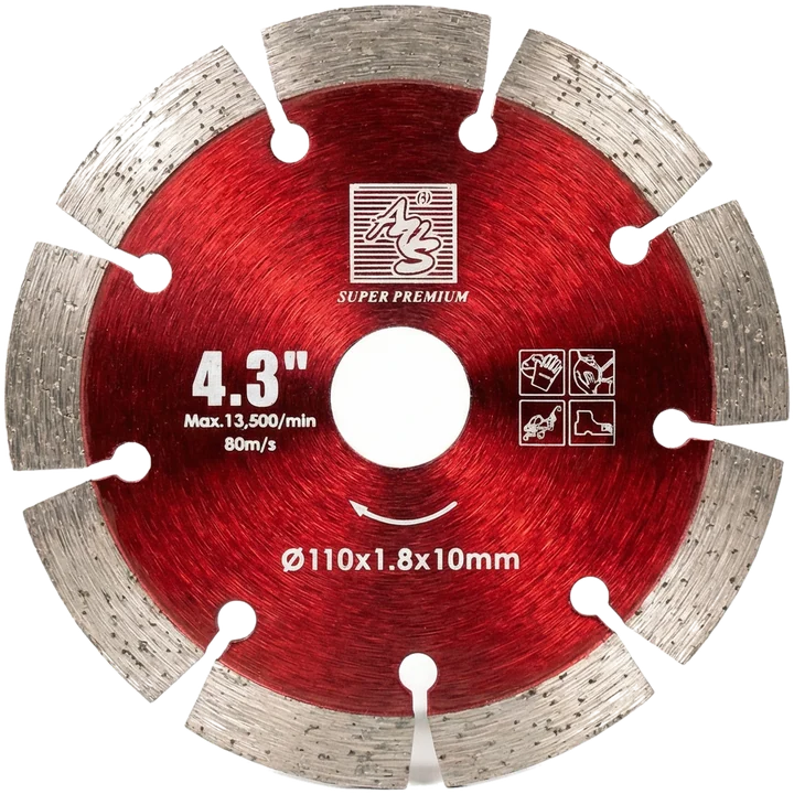 AVS 4.3 inch Super Premium diamond saw blade